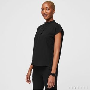 Figs Black Women's Top